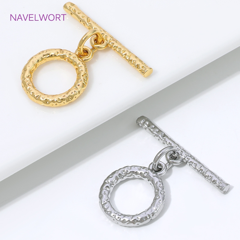 Gold Plated Jewelry - مشابك نحاسية لصناعة المجوهرات مطلية بالذهب