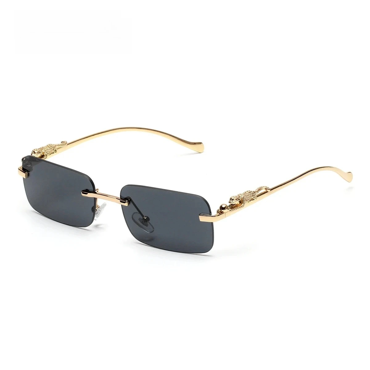 Designer Sunglasses - نظارات شمسية بدون إطار، حماية من
