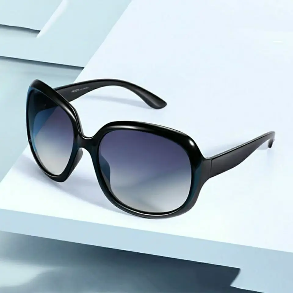 Sunglasses Uv400 - نظارات شمسية جديدة بإطار كبير وشكل