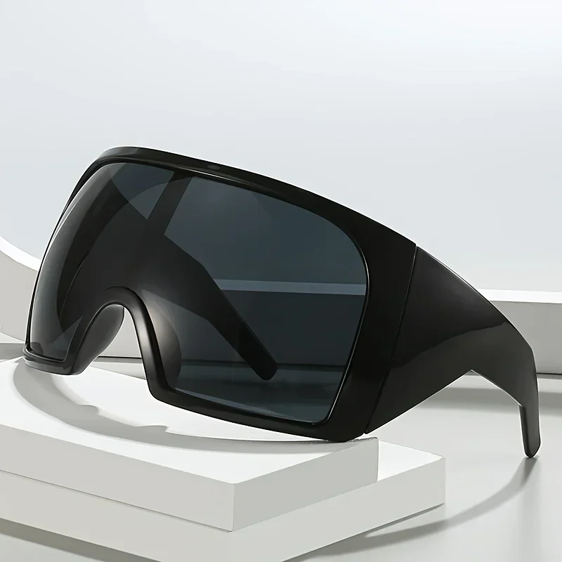 نظارات شمسية جديدة كبيرة الحجم - مراجعة Sunglasses Uv400 وسعره