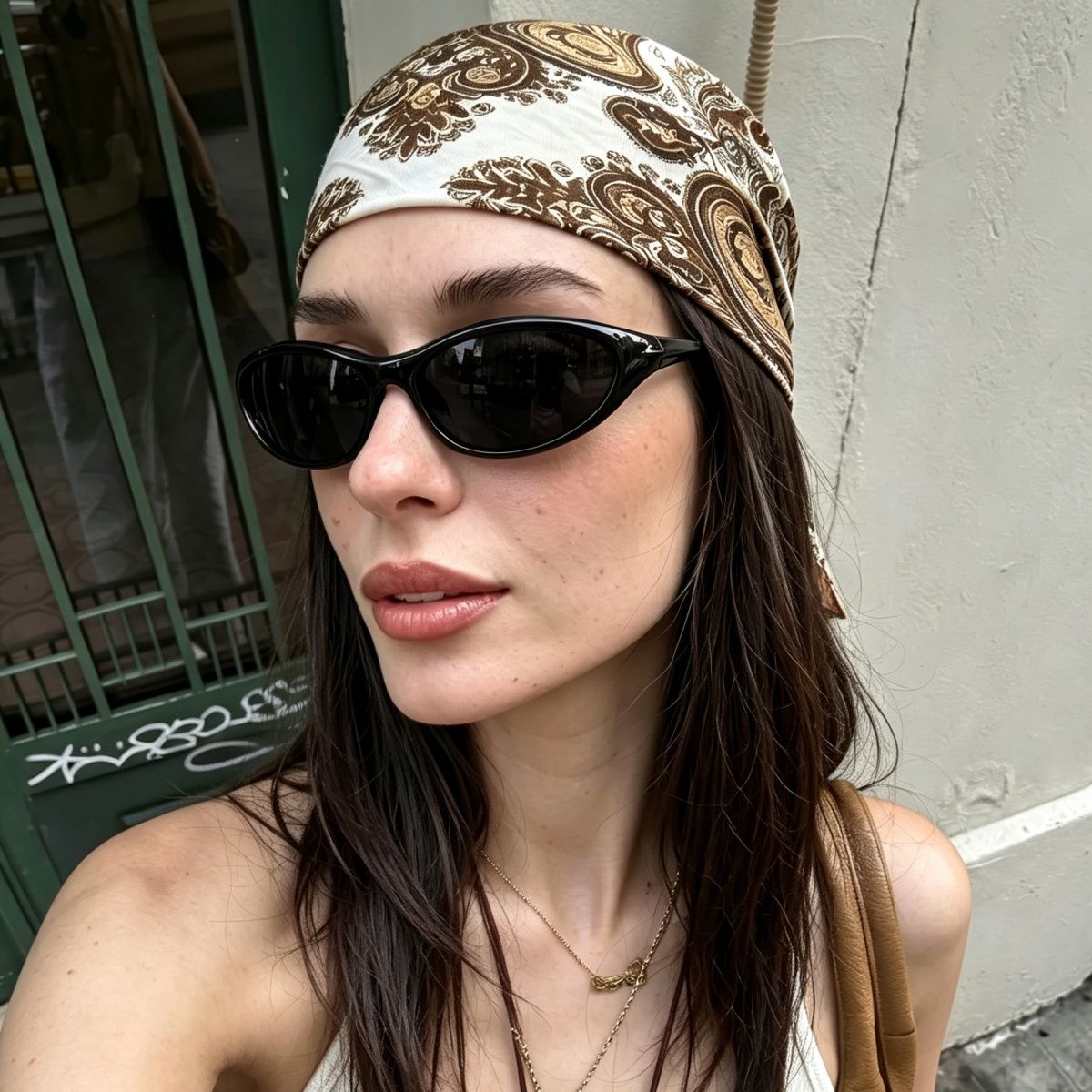 نظارات شمسية رياضية بتصميم Y2K - مراجعة Designer Sunglasses وسعره