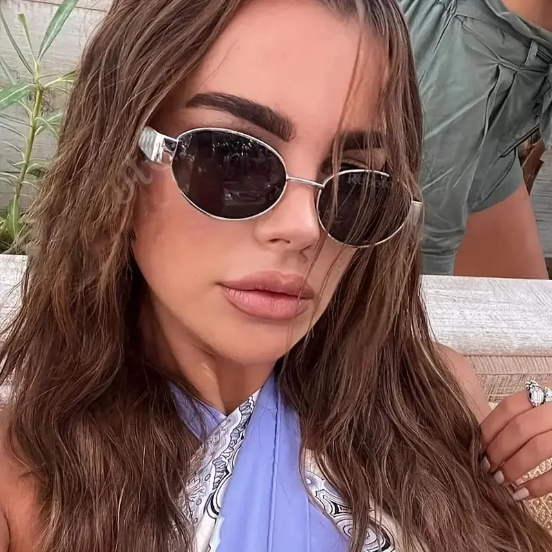 نظارات شمسية بيضاوية عصرية جدي - مراجعة Designer Sunglasses وسعره