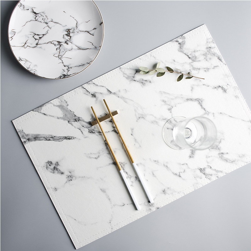 وسادة فاخرة من مادة البولي يور - مراجعة Marble Coaster Set وسعره