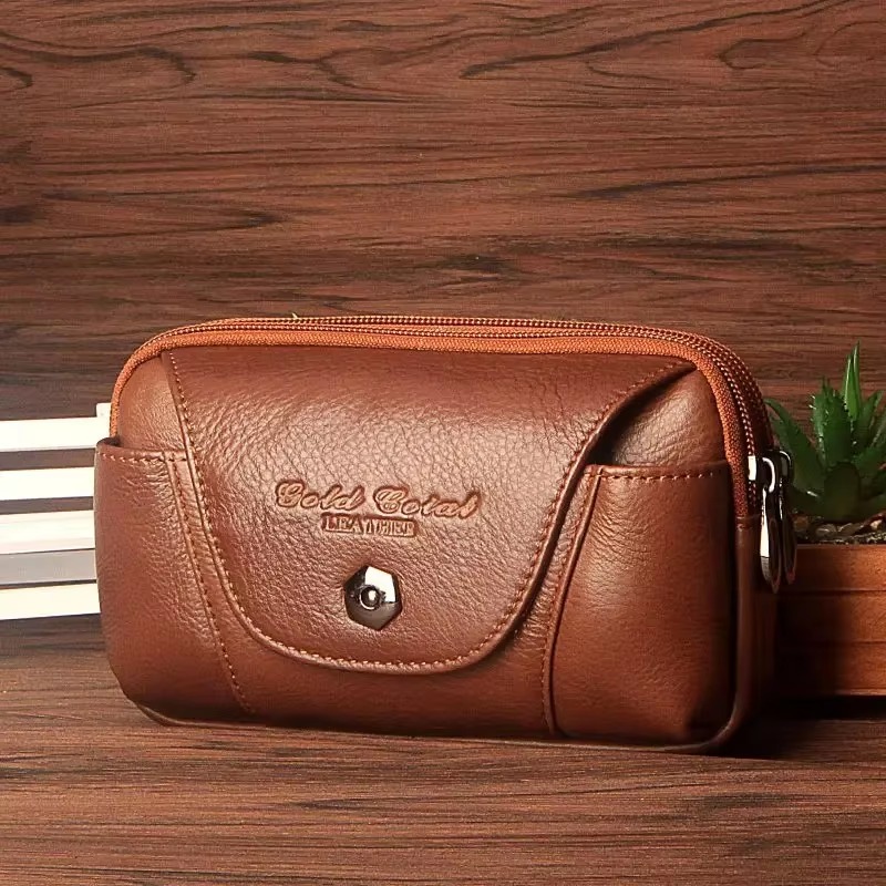 حقيبة جلدية أصلية للرجال لحفظ  - مراجعة Leather Wallet Men وسعره