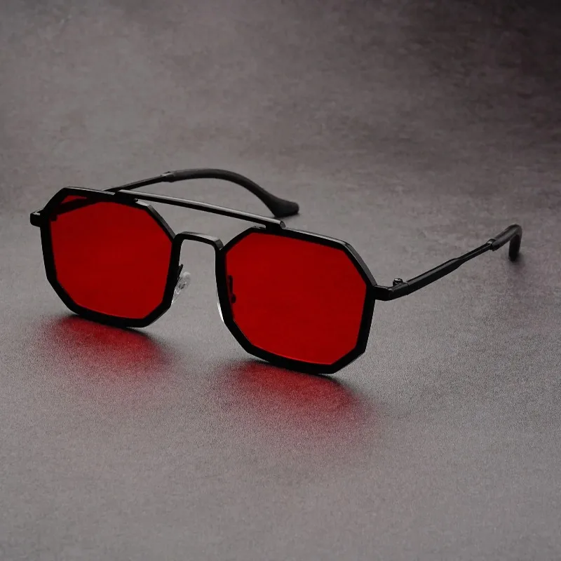 نظارات شمسية جديدة بإطار معدني - مراجعة Sunglasses Uv400 وسعره