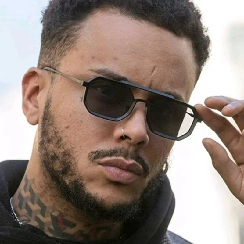 نظارات شمسية جديدة بإطار معدني - مراجعة Sunglasses Uv400 وسعره