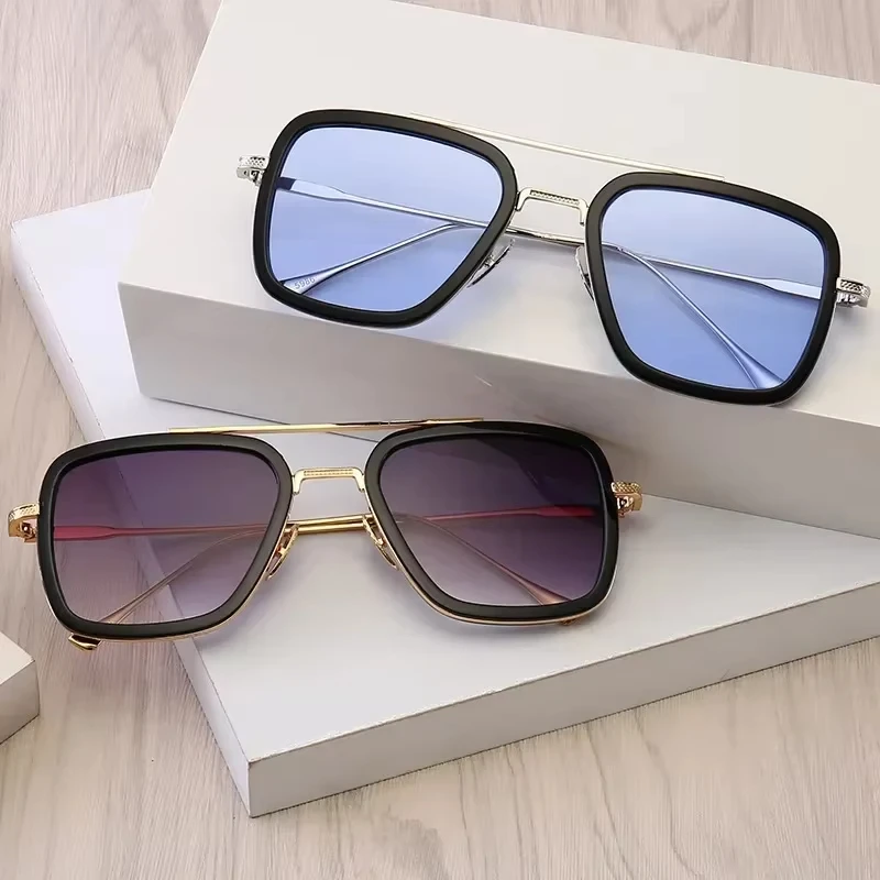 نظارات شمسية رجالية بتصميم ستي - مراجعة Sunglasses Uv400 وسعره