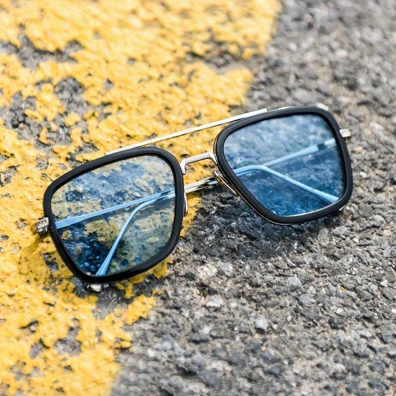 نظارات شمسية رجالية بتصميم ستي - مراجعة Sunglasses Uv400 وسعره