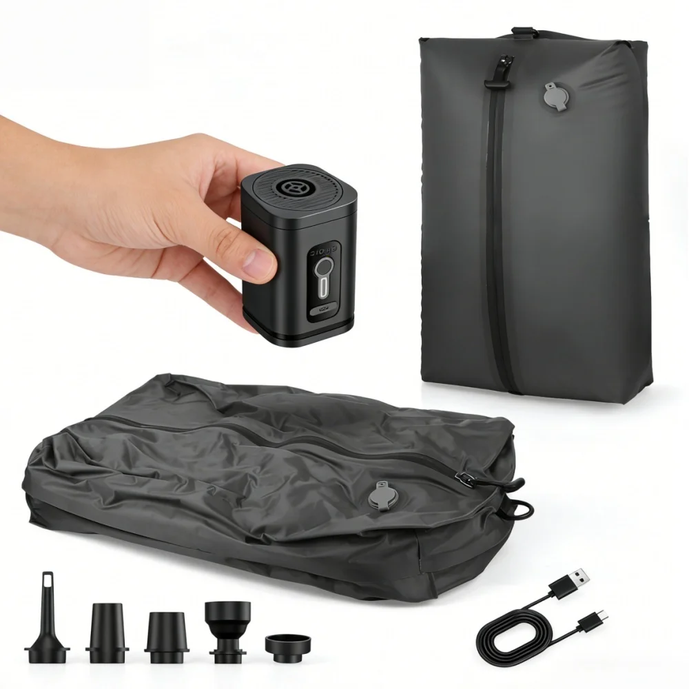 أكياس تخزين مضغوطة بالتفريغ ال - مراجعة Travel Luggage Set وسعره