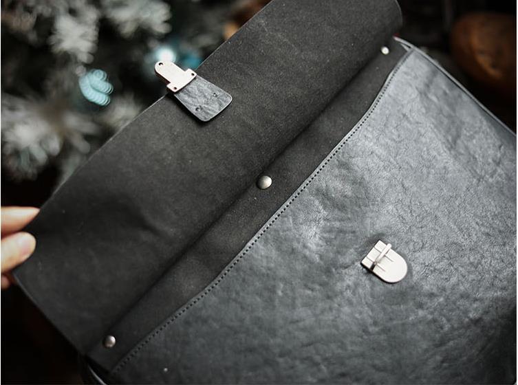 حقيبة يد رجالية فاخرة من الجلد - مراجعة Leather Briefcase وسعره