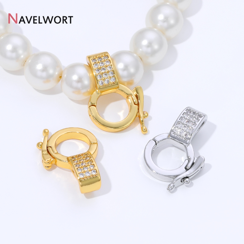 مشبك تعليق قلادة من النحاس الم - مراجعة Gold Plated Jewelry وسعره