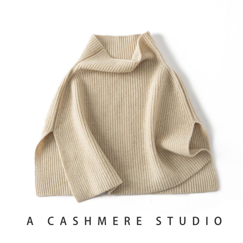 شال كشميري محبوك للنساء ، وشاح - مراجعة Cashmere Scarf وسعره
