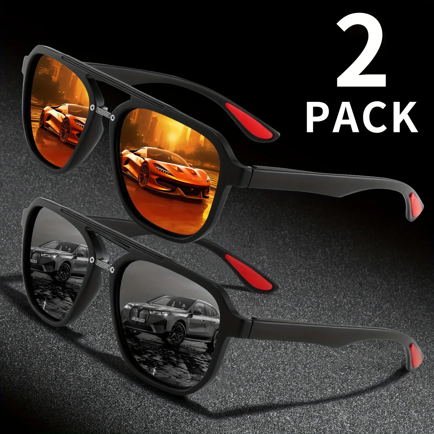 نظارات شمسية فاخرة بتصميم كلاس - مراجعة Designer Sunglasses وسعره