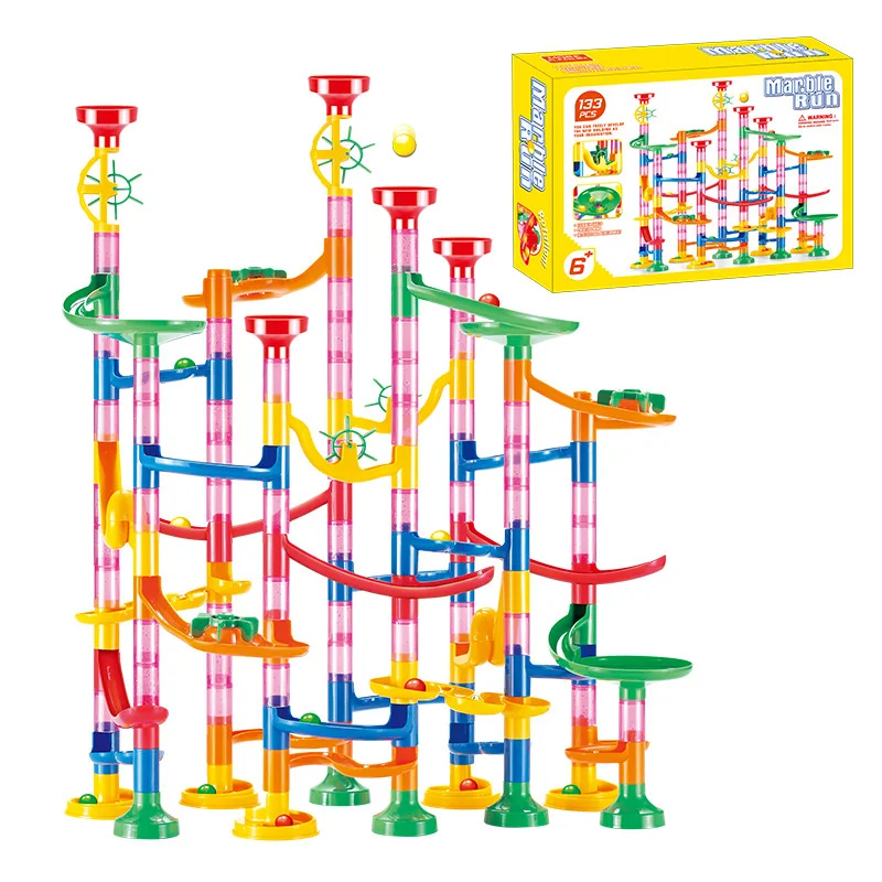 50-142 قطعة لعبة كرة المتاهة ث - مراجعة Marble Coaster Set وسعره