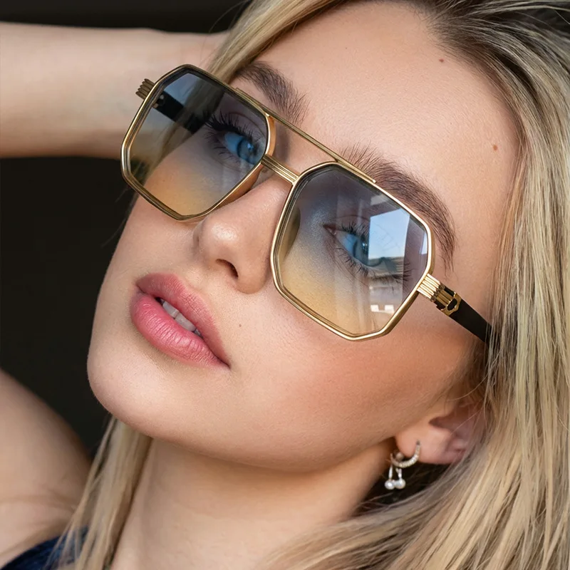 نظارات شمسية عصرية جديدة بتصمي - مراجعة Sunglasses Uv400 وسعره