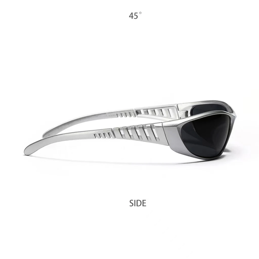 نظارات شمسية فضية جديدة للجنسي - مراجعة Sunglasses Uv400 وسعره