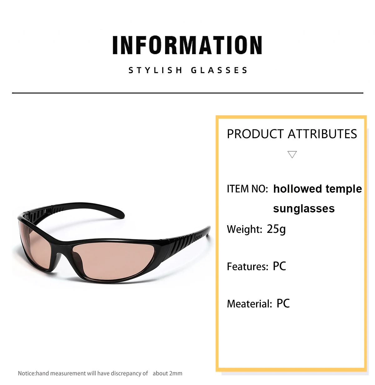 نظارات شمسية فضية جديدة للجنسي - مراجعة Sunglasses Uv400 وسعره