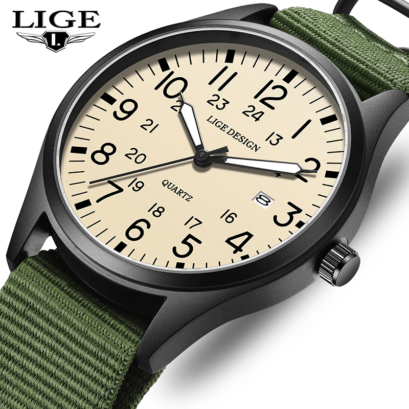 ساعة يد كوارتز LIGE 2026 الجدي - مراجعة Luxury Watch Men وسعره