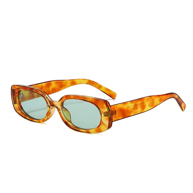 نظارة شمسية مستطيلة فاخرة بتصم - مراجعة Sunglasses Uv400 وسعره