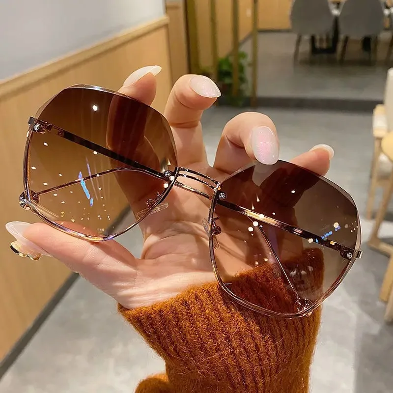 نظارات شمسية معدنية متعددة الأ - مراجعة Sunglasses Uv400 وسعره