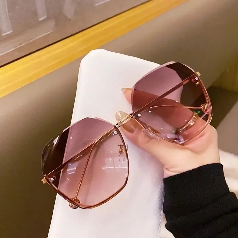 نظارات شمسية معدنية متعددة الأ - مراجعة Sunglasses Uv400 وسعره