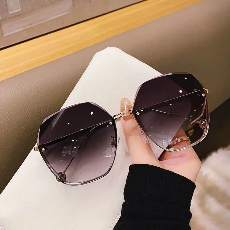 نظارات شمسية معدنية متعددة الأ - مراجعة Sunglasses Uv400 وسعره