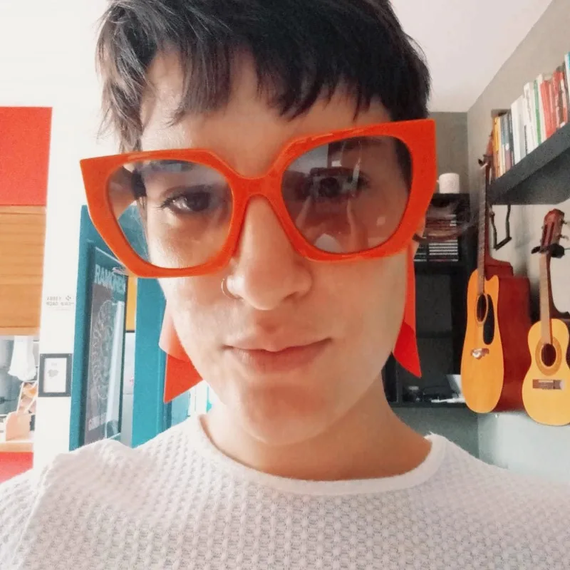 نظارات شمسية مربعة كبيرة الحجم - مراجعة Sunglasses Uv400 وسعره