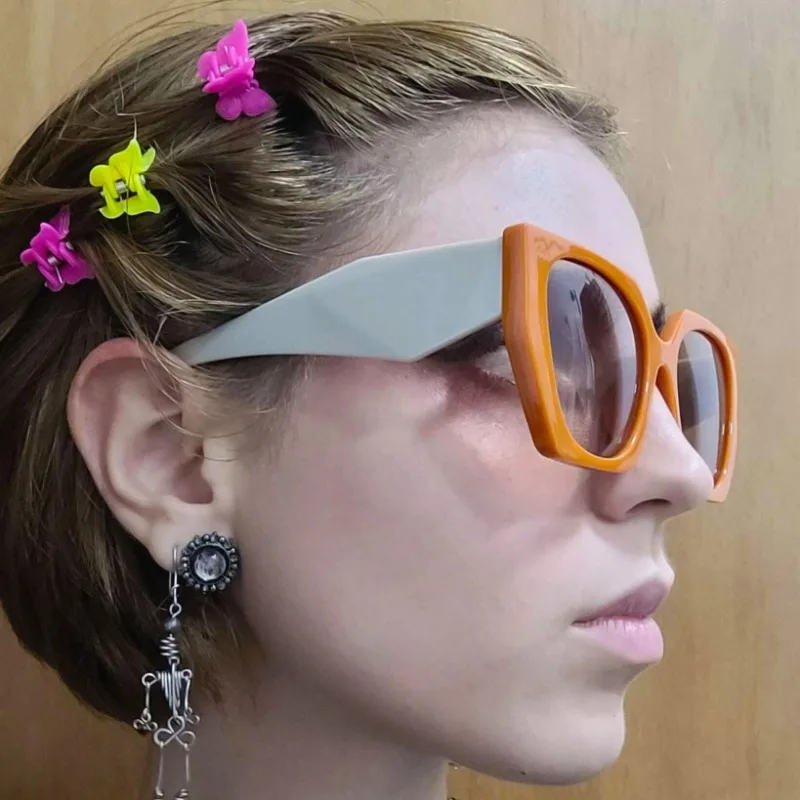 نظارات شمسية مربعة كبيرة الحجم - مراجعة Sunglasses Uv400 وسعره