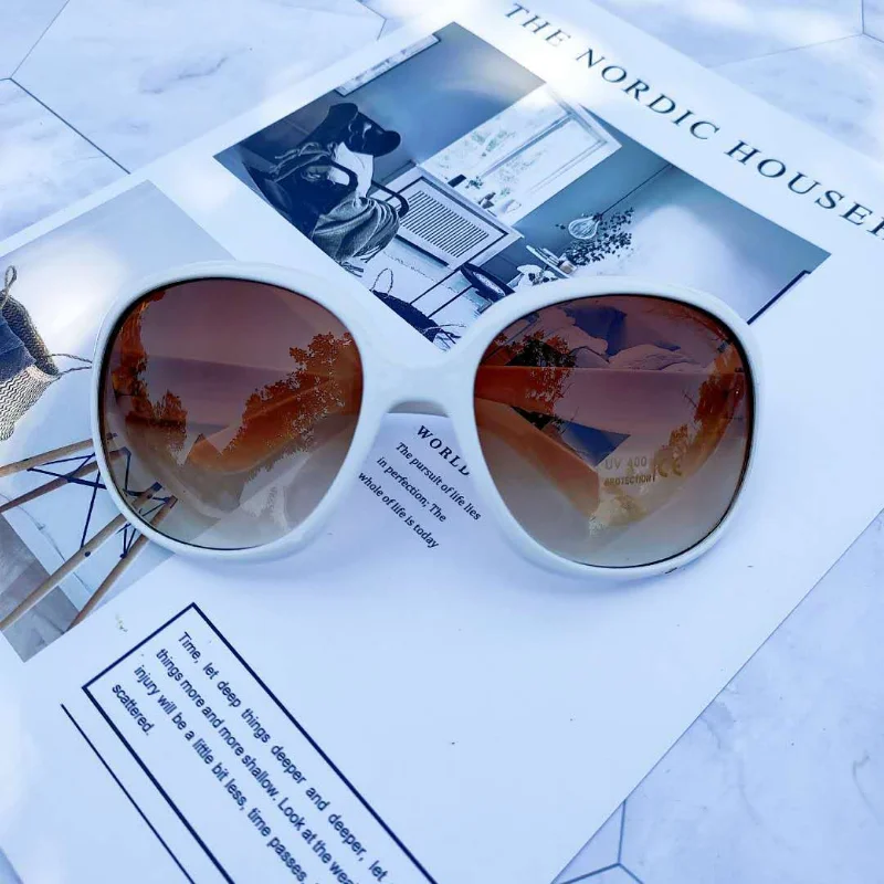 نظارات شمسية جديدة بإطار كبير  - مراجعة Sunglasses Uv400 وسعره