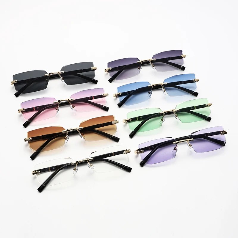 1/2 قطعة نظارات شمسية عصرية بد - مراجعة Sunglasses Uv400 وسعره